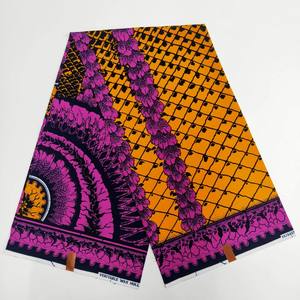 थोक हेवीवेट कॉटन ब्रोकेड कपड़े बाटिक कनाारा अफ्रीका के मोम कपड़े - Product Image 4