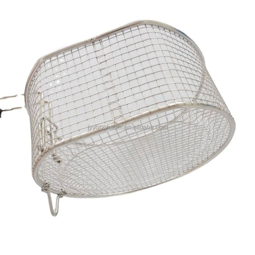 Custom design home metal mesh wire storage basket
