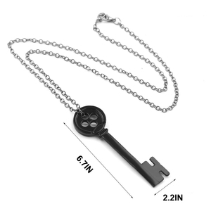 Juego de 4 Piezas de Plástico con Botones, Ojos, Gafas, Llaves, Collar, Pinza para el Cabello, <span class=keywords><strong>Piedra</strong></span> Verde, Accesorios para Disfraces de Halloween y Fiestas - Product Image 2