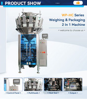 Automatic Food Salt Sachet Packaging 1kg Small Bag Rice Grain Sugar Powder Multi-function Multi Head Vertical Packing Machine