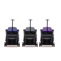 Poussette double pliable système de voyage bébé landau poussette léger 2023