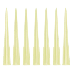 ปลายปิเปตพลาสติกสีเหลืองขนาด 200ul สำหรับใช้ในห้องปฏิบัติการ - Product Image 1