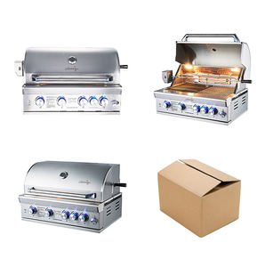 <span class=keywords><strong>Barbecue</strong></span> d'extérieur moderne en acier inoxydable à 4 brûleurs, 66000 BTU, allumage piézoélectrique, réglable, le plus vendu - Product Image 6