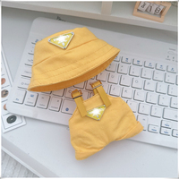 Pour 15 17 CM Labb poupée mignon MiniClothing tenue chapeau sac vêtements chaussures Labb poupée accessoires assis fête jeu jouets cadeaux