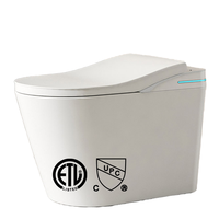 Vente en gros 110V s-trap salle de bain monté au sol placard à eau intelligent capteur de pied électronique intelligent wc toilette intelligente avec bidet