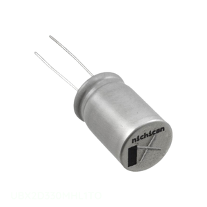 Condensateur radial TH original 33 uF UBX2D330MHL1TO à travers trou, en aluminium, 33UF 20% 200V - Product Image 1