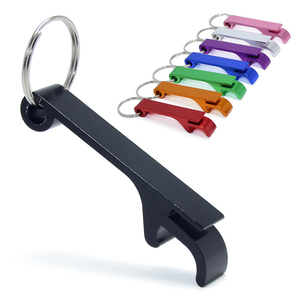 Bar <strong>Gifts</strong> Beer Bottle Opener Keychain Tools Promotional Multipurpose Can Opener Aluminum in Stock Blank <strong>Cheap</strong> <strong>Bulk</strong> Bottle Opener - Product Image 1