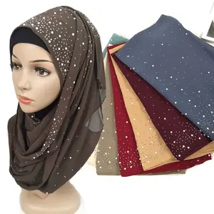 Wholesale Print Viscose Hijab Designer Scarf With Low Price Made In China