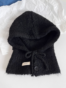 Cagoule en tricot chaud d'hiver unisexe avec masque de <span class=keywords><strong>ski</strong></span> de protection des oreilles style coréen du sud numérique - Product Image 5