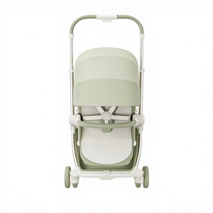 Poussette bébé pliable légère à 4 roues en aluminium et acier inoxydable de haute qualité, fabriquée sur mesure par LianLi Original Factory - Product Image 6