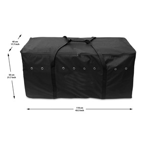 Échantillon gratuit Sac robuste pour balles de foin et de herbe avec poignée, Sac souple certifié laminé, 100% nouveau polypropylène imperméable - Product Image 5