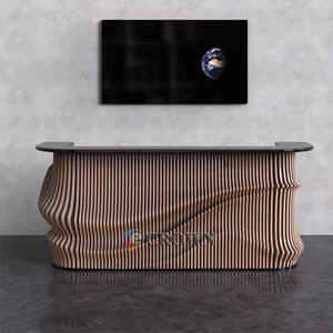 Mall Luxury Blank Reception Office Kiosk Mall Kiosk <strong>Graceful</strong> Shop &amp; Cashier Table OEM - Product Image 6