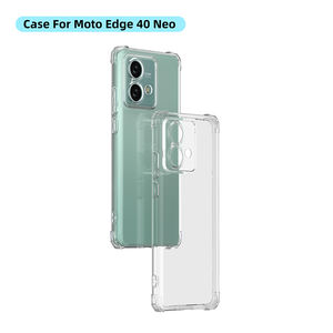 2025 couverture mobile transparente antichoc coque en TPU pare-chocs étui souple Transparent Ultra-mince pour <span class=keywords><strong>Moto</strong></span> Edge 50 40 neo 5G G55 G35 - Product Image 4