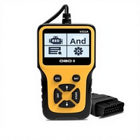 Outil de diagnostic automobile OBD2 avec lecteur de code ELM327 modèle V311A, connexion filaire, fournitures EOBD