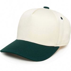 Custom Logo 5 Panel Two Tone Baseball Caps Wholesale Structured a <b>Frame</b> Cotton Gorras Baseball Sport Hats - Product Image 4