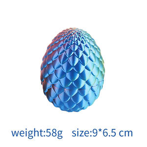 Figura de Juguete de Huevo de Serpiente Impresa en 3D, Modelo Creativo y Moderno de Animales y Dinosaurios para Niños, Unisex - Product Image 6