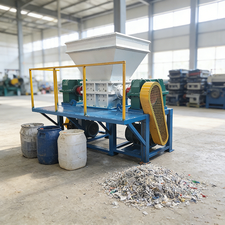 New Metal Dual Shaft Shredder Machine