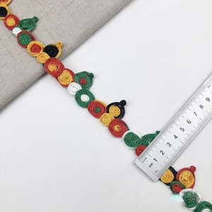 10 Y Stock fai da te cucito colorato filo filo finiture fai da te etnico maglia netto ricamo scarpe in tessuto merletto merletto per la decorazione della casa - Product Image 3