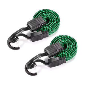 18mm flache <span class=keywords><strong>Bungee</strong></span>-Schnur Elastischer Gummi Breites Motorrad Flache <span class=keywords><strong>Bungee</strong></span>-Schnur Kunststoff beschichteter Metall haken für Camping im Freien - Product Image 3