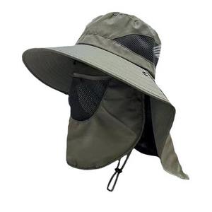 Nouveau design chapeaux de soleil Protection UV chasse en plein air casquette de pêche pour hommes femmes randonnée Camping visière seau séchage rapide pêcheur chapeaux - Product Image 1