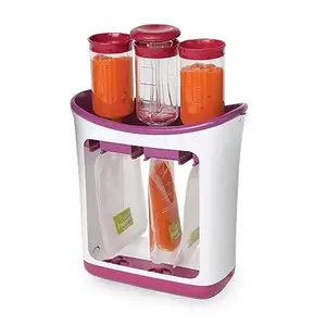 Squeeze Station For Homemade Baby Food Pouch Filling Station For Puree Food For Babies And Toddlers Dishwasher Safe And BPA-Free