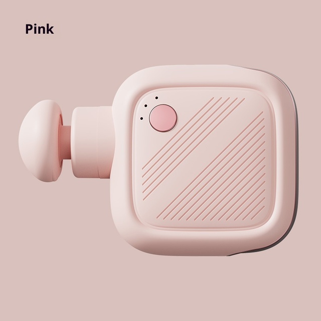 Electric Pocket Muscle Massager Gun Brushless Motor 3 Speeds for Body and Head Relaxing Fascia Fitness Device