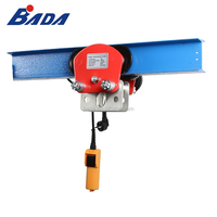 Nouvelle palan électrique à chaîne suspendu BADA TD1120/230V AC 1 à 5 tonnes avec chariot à câble métallique