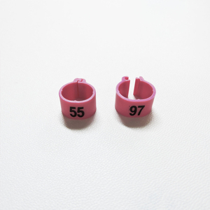 Nhẫn chân chim bồ câu tùy chỉnh, vòng đeo chân chim, thiết bị theo dõi chim, nhẫn chân chim đua, thẻ nhựa, nhẹ, bền, trọng lượng 0.3g - Product Image 6