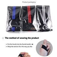 Pelindung Jari Tangan 18 Inci Bahan Polyester Anti-Selip Bernapas untuk Angkat Beban di Gym dengan Logo Kustom