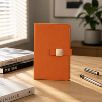 Carnet de notes A5 à reliure rigide, best-seller, avec boucle et couture, papier épais, haute qualité, lisse, pour le bureau et les affaires