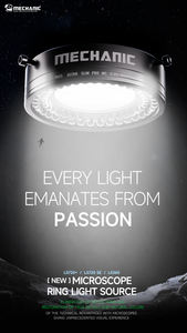 Kính hiển vi cơ học ls720 + với đèn vòng 72 Led phân cực và điều chỉnh chống chói giúp loại bỏ sự phản chiếu trên điện thoại di động - Product Image 2