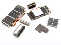 Disipador de Calor de Aluminio para CPU, GPU, VGA, RAM, LED, IC, de 14x14x8mm
