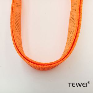 Factory Custom High Strength 100% Polyester Braided Belt 50mm <b>Wide</b> 2.2mm Thick Load Bearing Sling for Home Textile & Shoes Use - Product Image 2