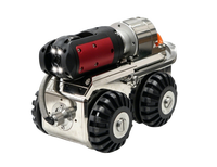 Robot d'inspection de canalisations miniature avec tête de caméra HD repositionnable pour 90 degrés °   Courbures dans les tuyaux étroits