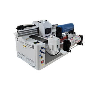 La nueva impresora UV plana de 6080 rollos de Hongchuang, pegatina, no adhesiva, tela de vidrio, tablero de madera, equipo de impresión de cristal. - Product Image 6