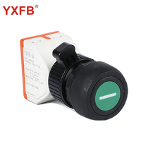 Interrupteurs à bouton-poussoir anti-explosion étanches en plastique à tête champignon ATEX IP66 DC220/AC415/240V 16A Ex NEPSI CNEX