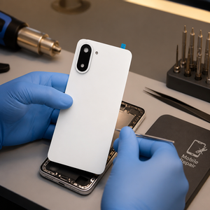 Pour OnePlus Nord CE5 5G, CPH2719 – Cache arrière en verre de remplacement avec cadre d'objectif d'appareil photo + colle - Product Image 5