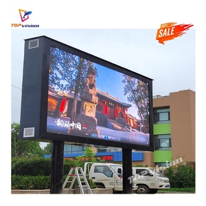 Topvision quảng cáo ngoài trời độ sáng cao 3D quảng cáo cột đôi Đứng P4 <span class=keywords><strong>P5</strong></span> <span class=keywords><strong>LED</strong></span> màn hình hiển thị - Product Image 1