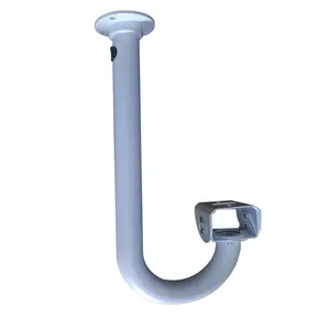 Kim loại hình chữ U Swan cổ lan can núi trần gắn CCTV phụ kiện an ninh máy ảnh Bracket