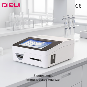 Analyseur d'immunoanalyse par fluorescence compact DIRUI, fabricant professionnel, 3 canaux, <span class=keywords><strong>test</strong></span> POCT, 240 échantillons par heure - Product Image 1