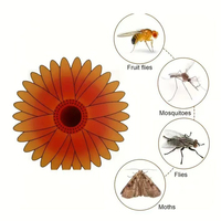 PD Window Fruit Fly Traps Sterke kleefkracht Solide Milieuvriendelijk Waterdicht Wegwerp Caterpillar Stickers voor binnengebruik 60 stuks