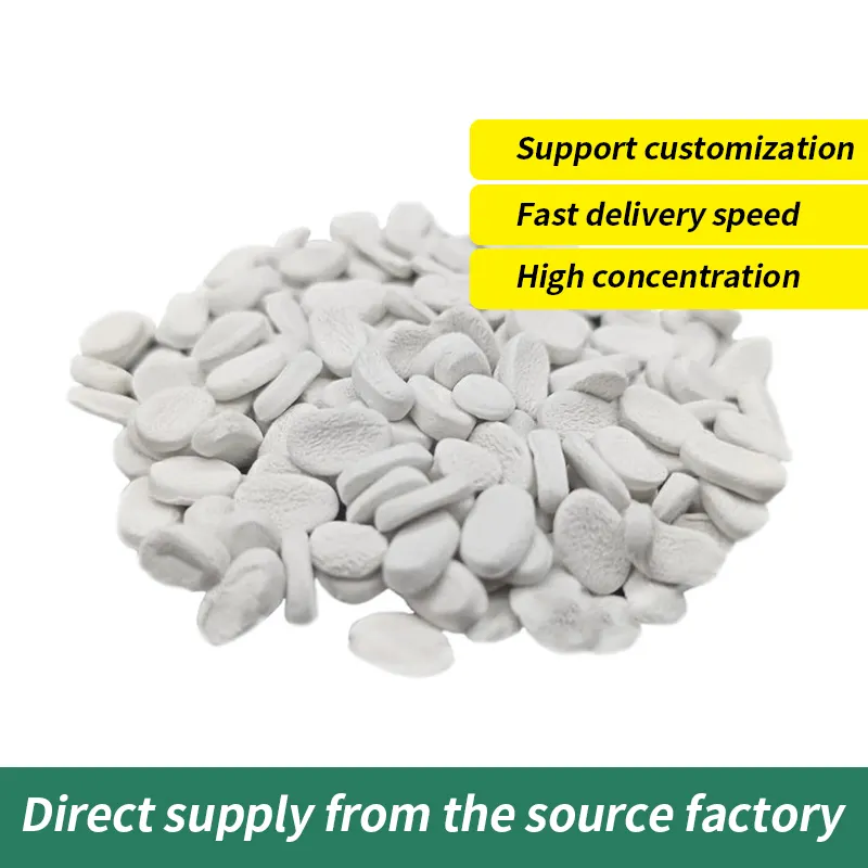 Masterbatch anti-mousse à résistance thermique avec plastique lumineux