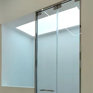 Salle de bain d'hôtel utilise des accessoires de porte coulissante en verre pliant et des charnières de salle de douche