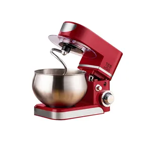 Popular 110V 5l Flour Spiral Kneader Kneading Cake Home Appliance Dough Food Stand Mixer For Bakery