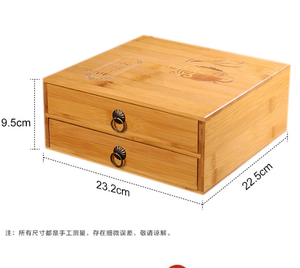 Joyero <span class=keywords><strong>de</strong></span> madera sin terminar personalizado Cajas <span class=keywords><strong>de</strong></span> regalo con tapa deslizante, cajas <span class=keywords><strong>de</strong></span> madera y bambú - Product Image 2