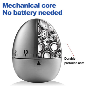 Nhỏ Thép Không Gỉ 60 Phút Nhà Bếp Hẹn Giờ Kim Loại Nấu Ăn Hộ Gia Đình Nhà Bếp Hẹn Giờ Để Sử Dụng - Product Image 3