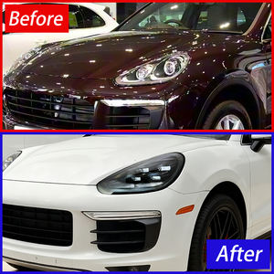 Conjunto de Faros Delanteros para Automóvil para <span class=keywords><strong>Porsche</strong></span> <span class=keywords><strong>Cayenne</strong></span> 958.2 2015-2017, Actualización de Estilo 24, Faros Delanteros LED para Automóvil, Lentes de Proyector, Accesorios - Product Image 6