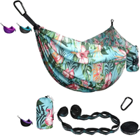 Hamac de camping moderne en tissu maillé, pliable, léger, durable, à ouverture rapide et automatique, anti-moustiques