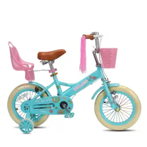 12 'del fornitore della cina 'bella ragazza bambino bicicletta per bambini bici con pedale ordinario e freno linea di sistema