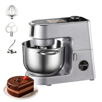 Appareils de cuisine, mélangeurs alimentaires, machine à pétrir la pâte pour la maison, mélangeur alimentaire, pétrin, moteur AC 120 V, mélangeur pour boulangerie, mélangeur sur socle